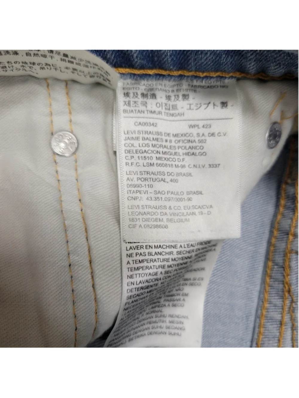 Levi's 511 Slim-Fit Jeans Men's Light Wash 30/32 Excellent Condition Pre-owned